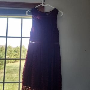 Maroon Dress